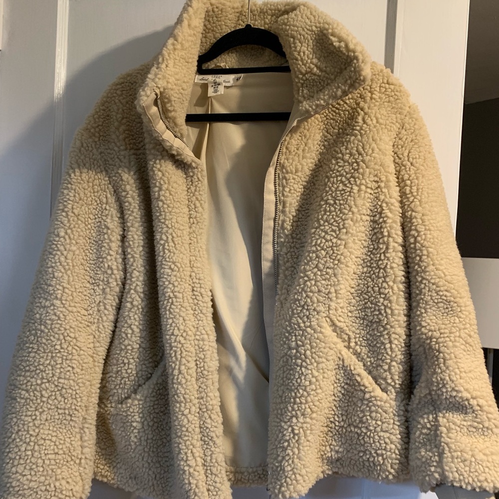 H&M Teddy Coat Size S